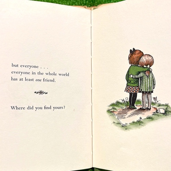 A Friend Is Someone Who Likes You by Joan Joan Walsh Anglund HC/DJ 1958 1st Ed. - Picture 16 of 16